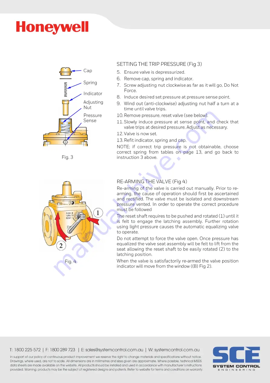 Honeywell Elster Jeavons S100 Manual Download Page 4