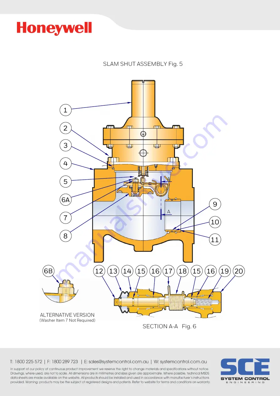 Honeywell Elster Jeavons S200 Скачать руководство пользователя страница 5