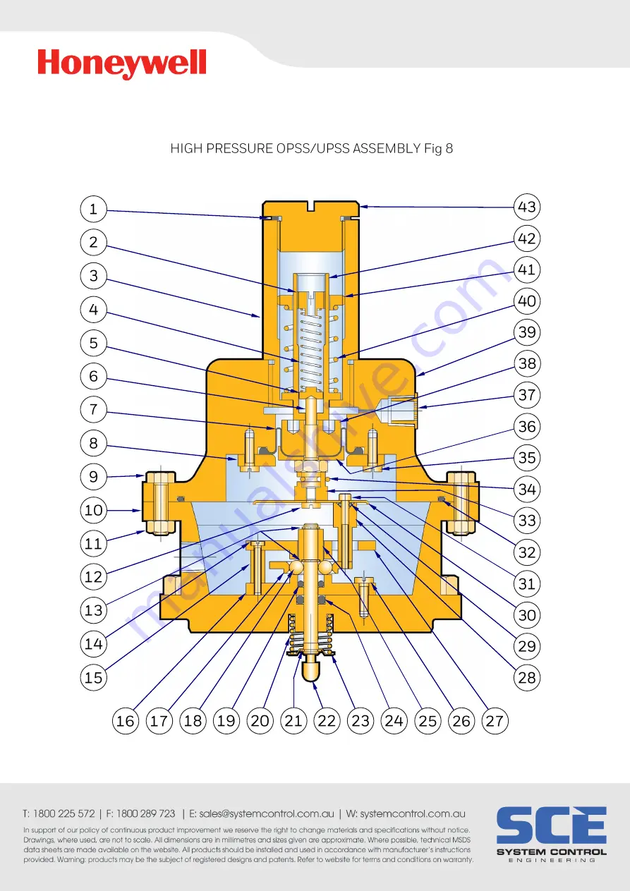 Honeywell Elster Jeavons S200 Скачать руководство пользователя страница 7