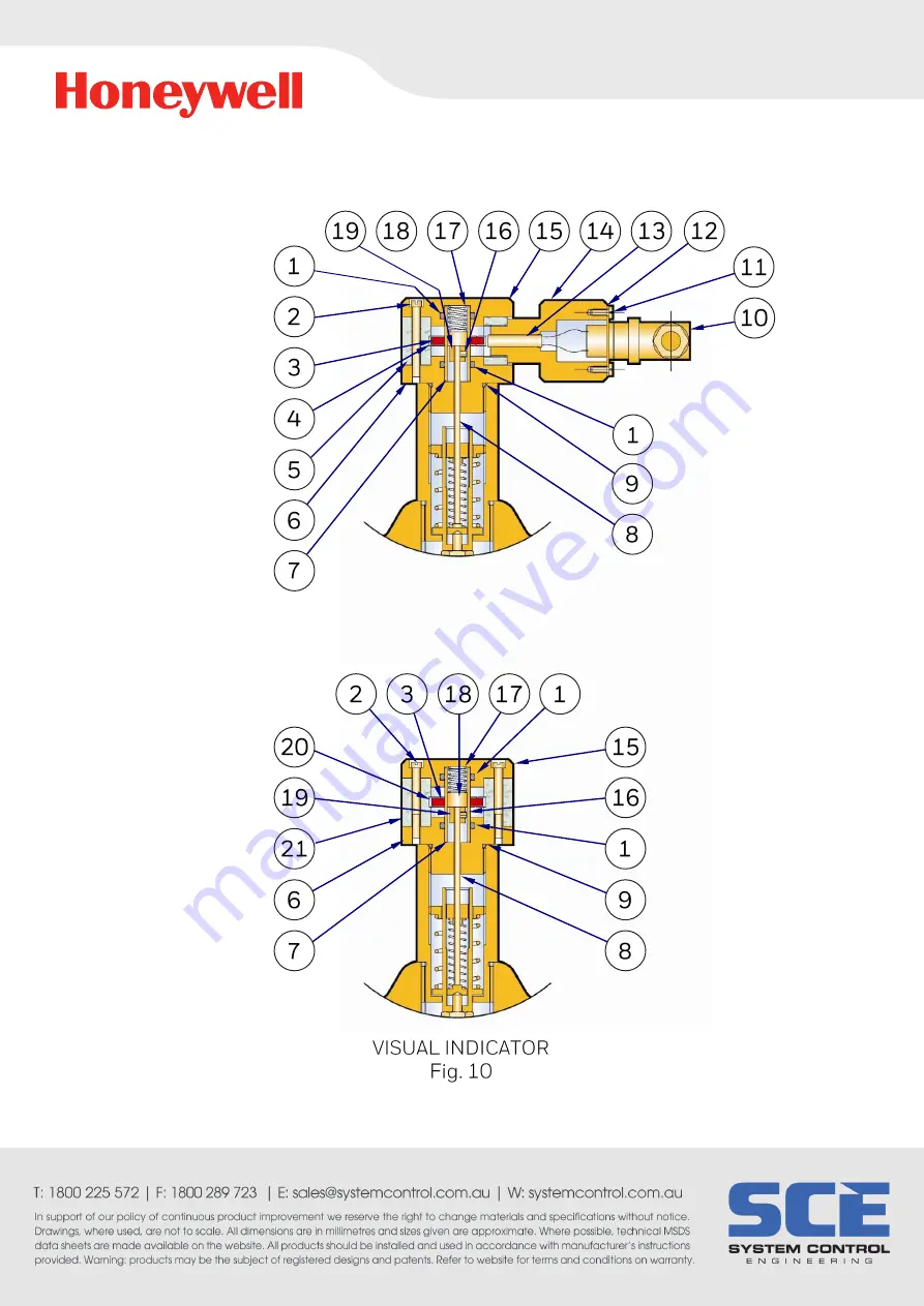 Honeywell Elster Jeavons S200 Скачать руководство пользователя страница 8