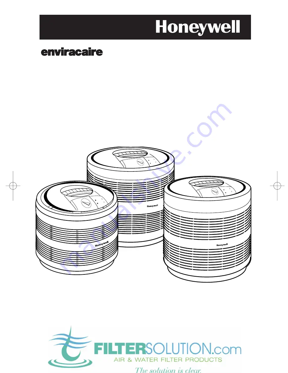 Honeywell enviracaire 83330 Скачать руководство пользователя страница 1