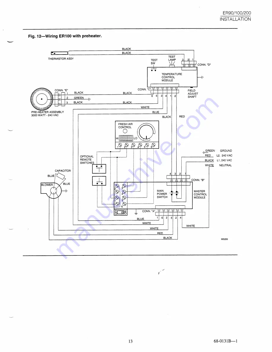 Honeywell ER100 Скачать руководство пользователя страница 13