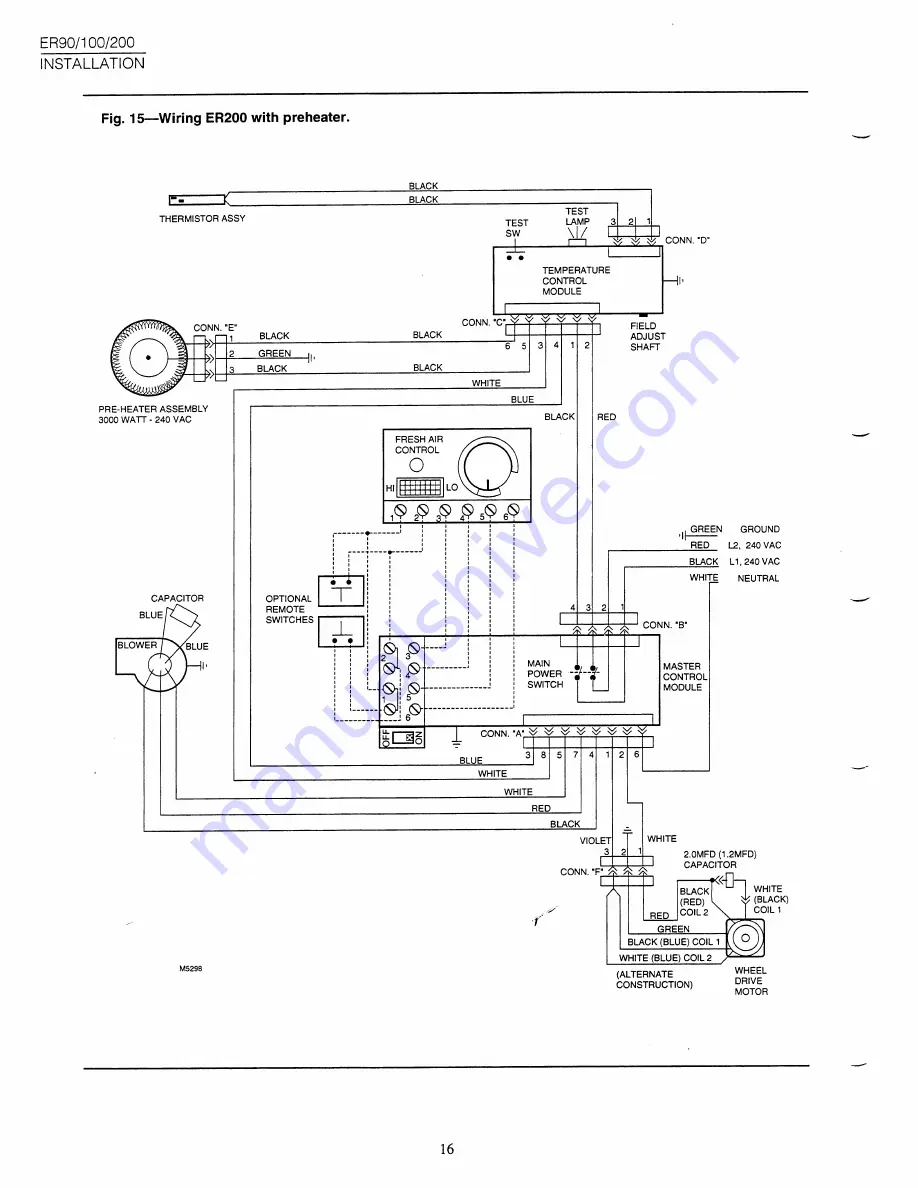 Honeywell ER100 Скачать руководство пользователя страница 16