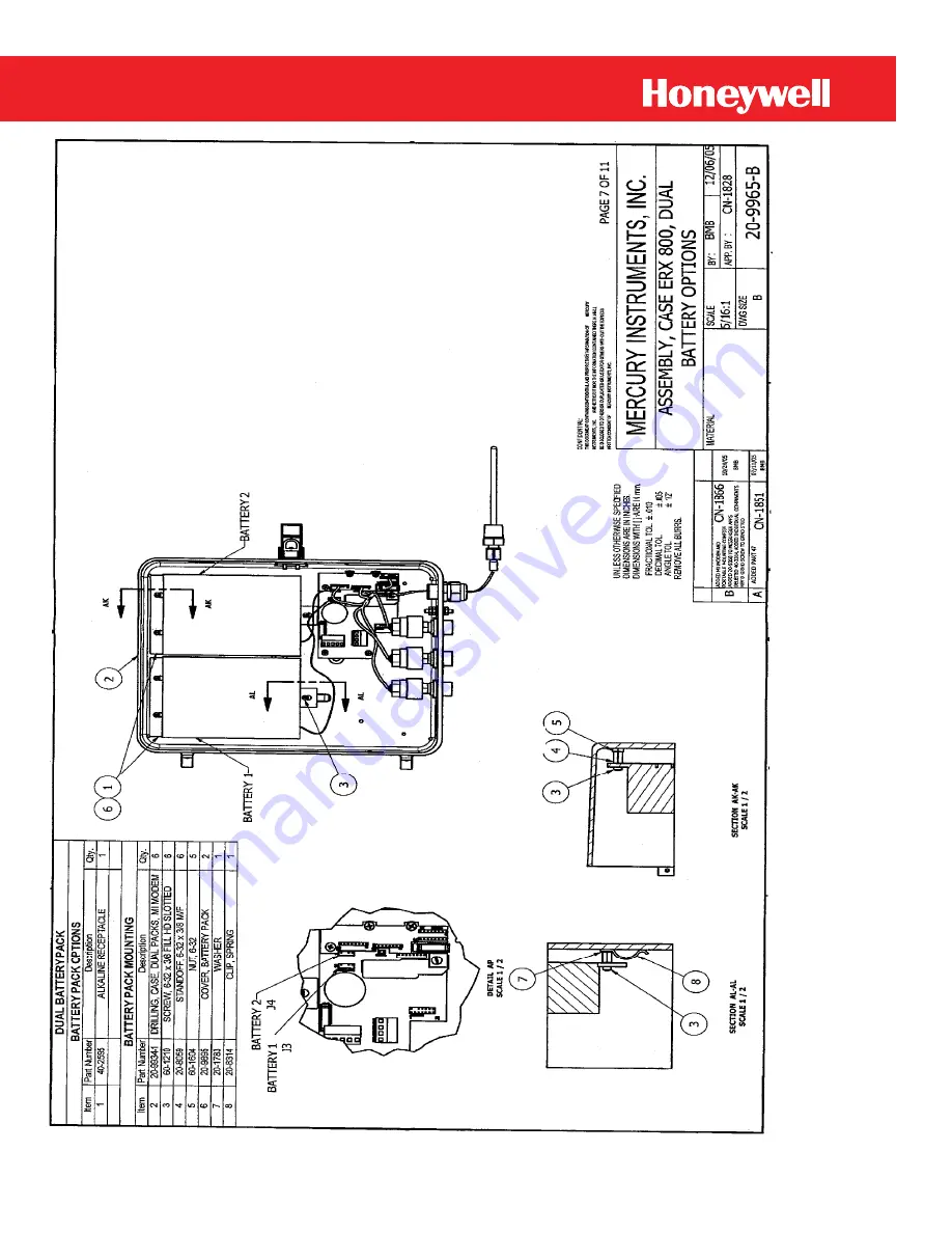 Honeywell ERX Скачать руководство пользователя страница 75