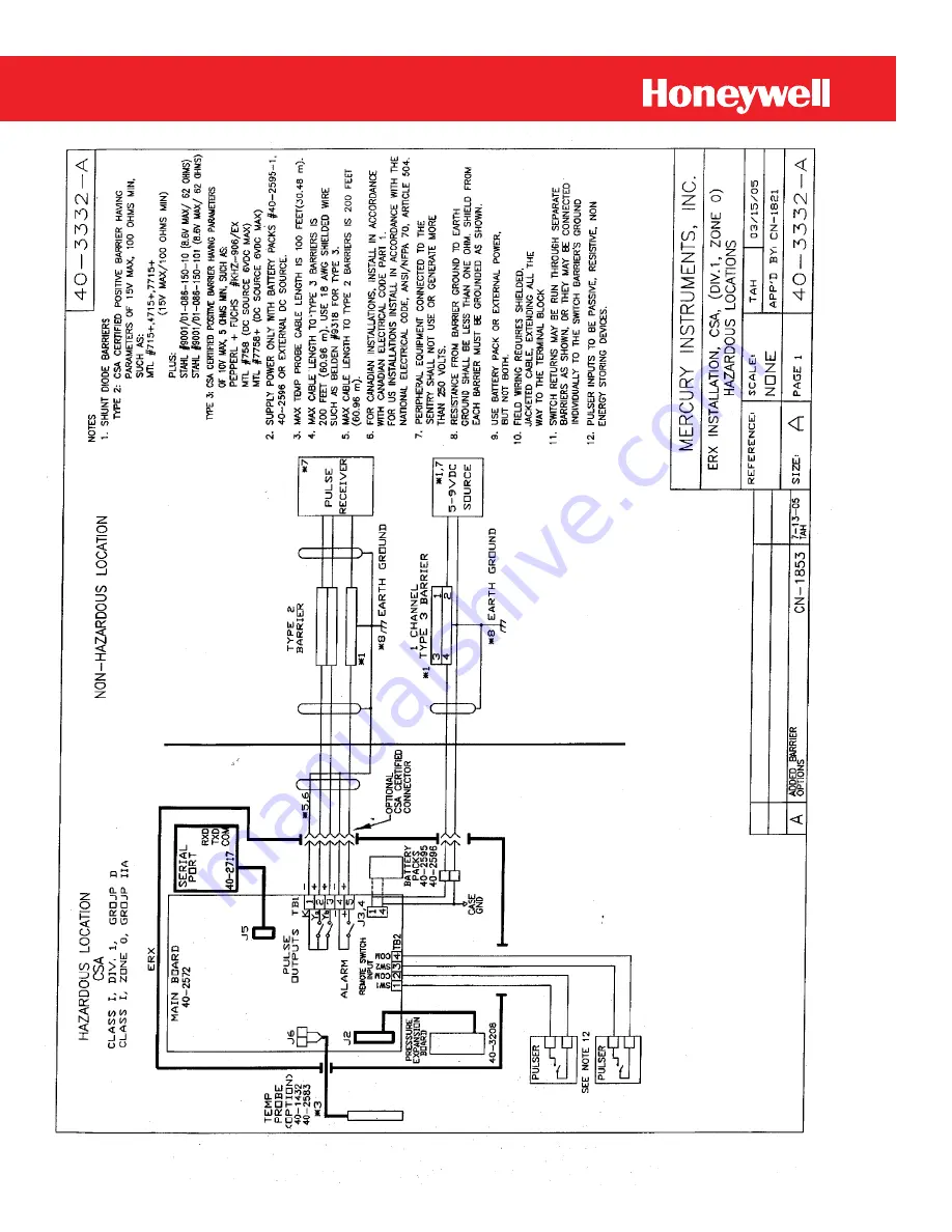 Honeywell ERX Скачать руководство пользователя страница 81