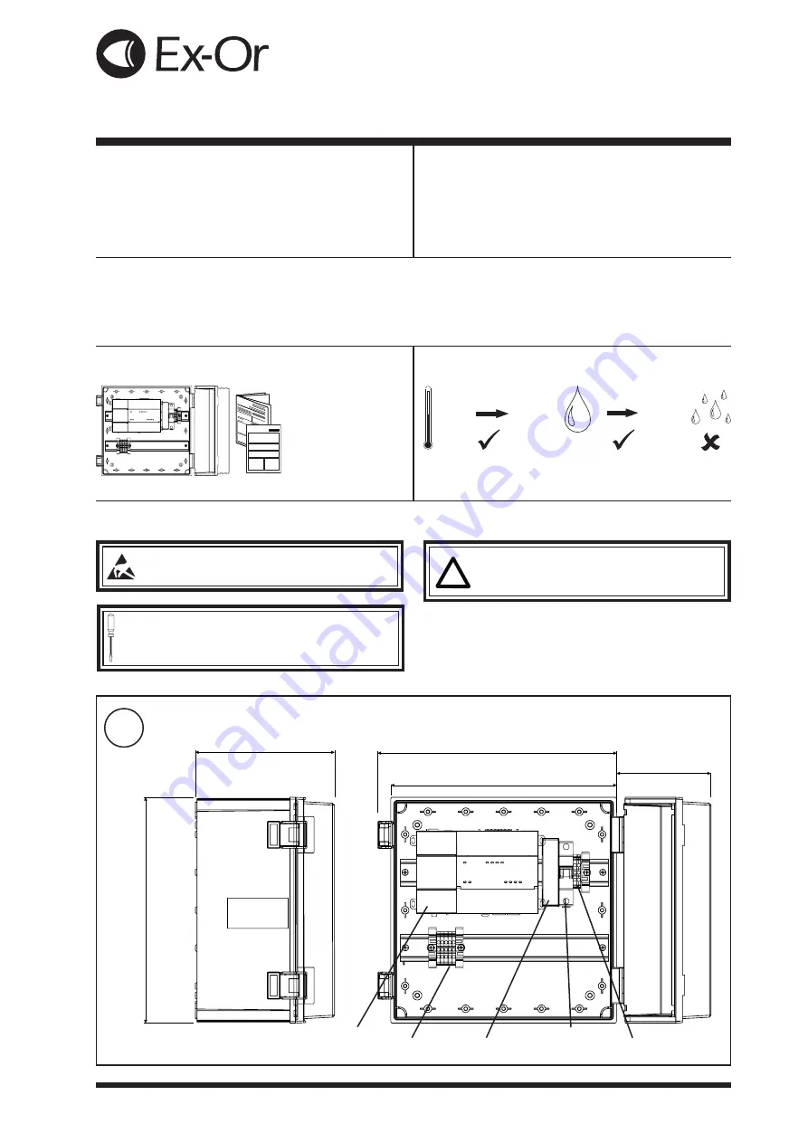 Honeywell Ex-Or MLSUC500 Installation Manual Download Page 1