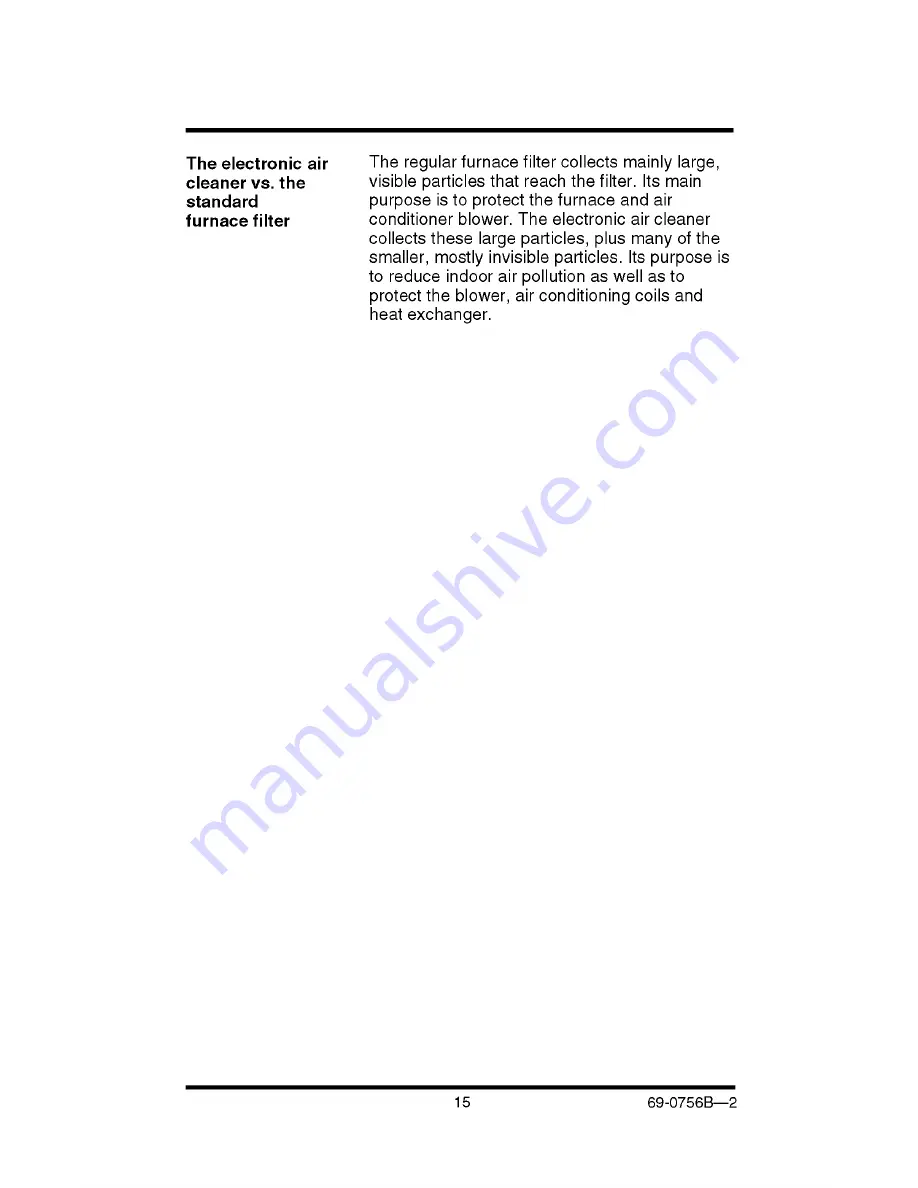 Honeywell F50F Owner'S Manual Download Page 17