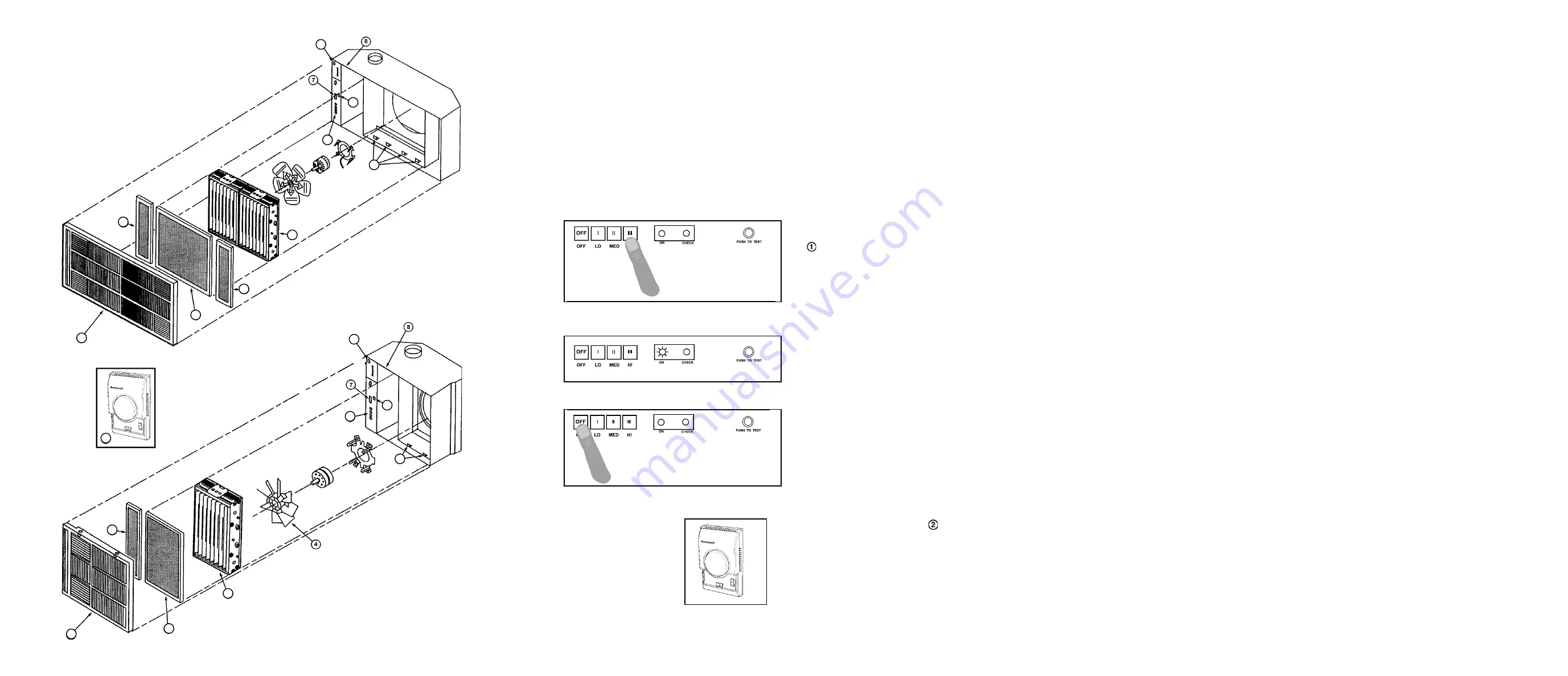 Honeywell F57A Owner'S Manual Download Page 4