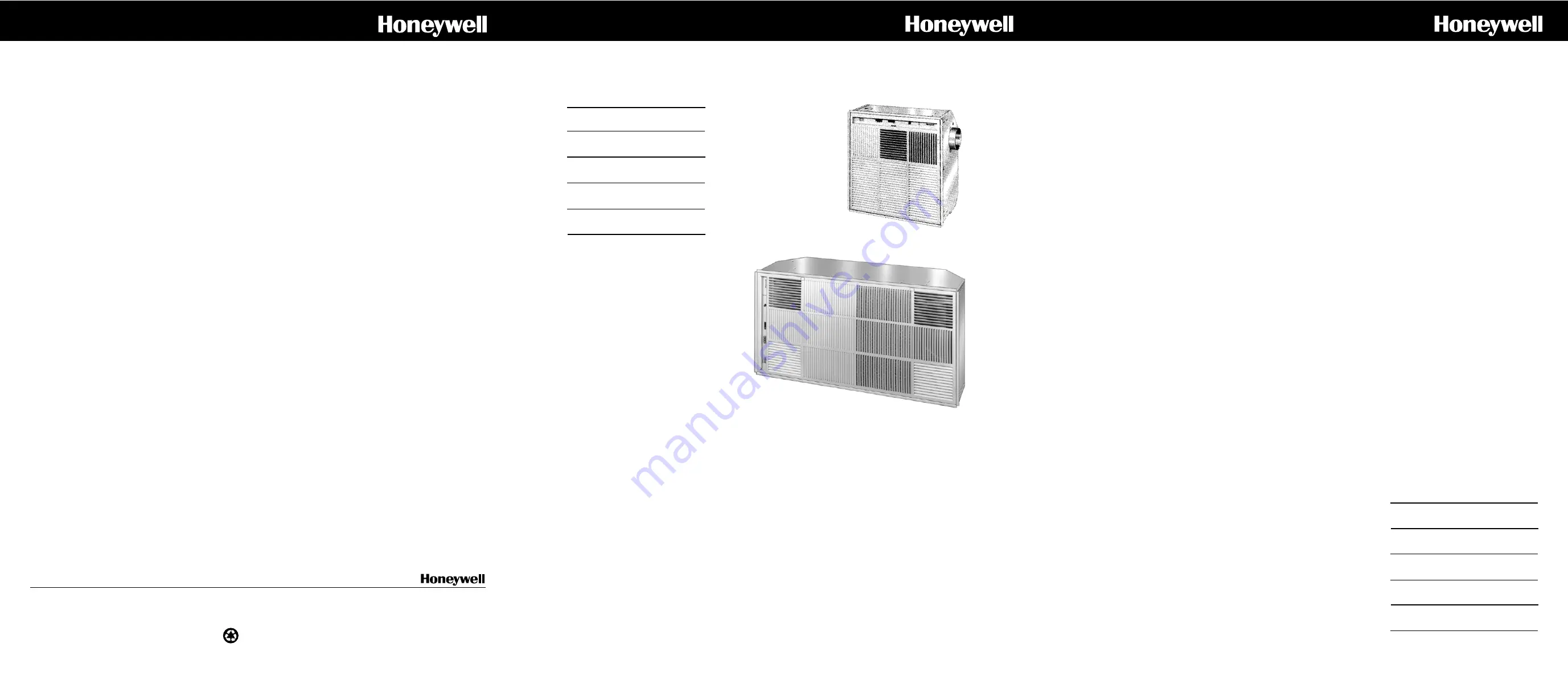 Honeywell F57A Owner'S Manual Download Page 26