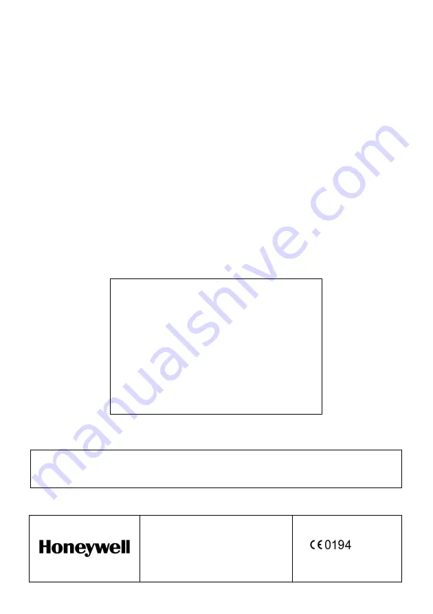 Honeywell FENZY AERIS MINI Instructions Manual Download Page 105