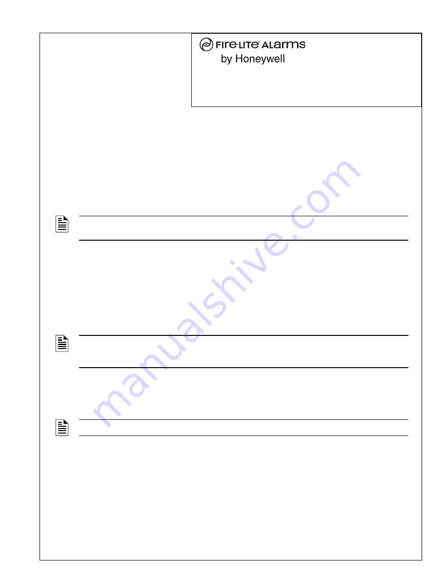 Honeywell Fire-Lite ANN-LC Product Installation Download Page 1