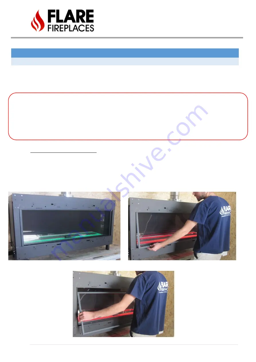 Honeywell Flare Corner Left Series Installation Manual Download Page 13