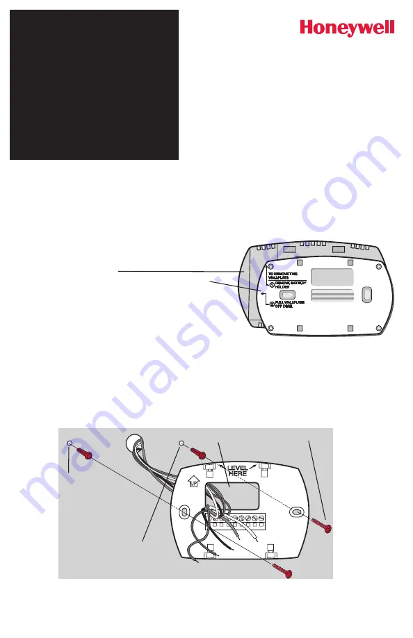 Honeywell FocusPRO 5000 Series Скачать руководство пользователя страница 9