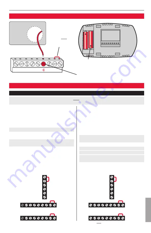 Honeywell FocusPRO TH5000 Series Installation Manual Download Page 19