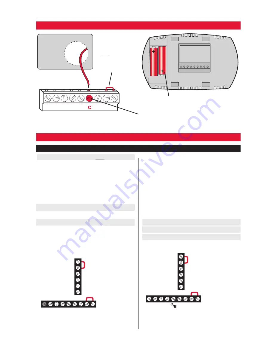 Honeywell FocusPRO TH5110D Installation Manual Download Page 3