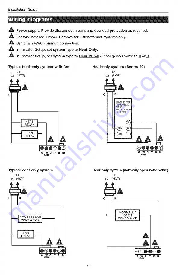 Honeywell FocusPRO TH6110D Скачать руководство пользователя страница 8