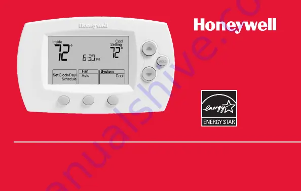 Honeywell FocusPRO TH6110D Operating Manual Download Page 53