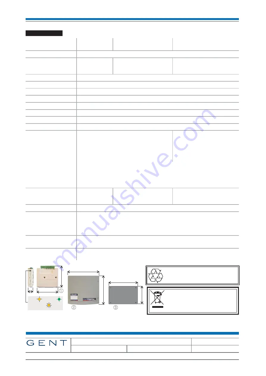 Honeywell GENT S4-34410 Data And Installation Download Page 4