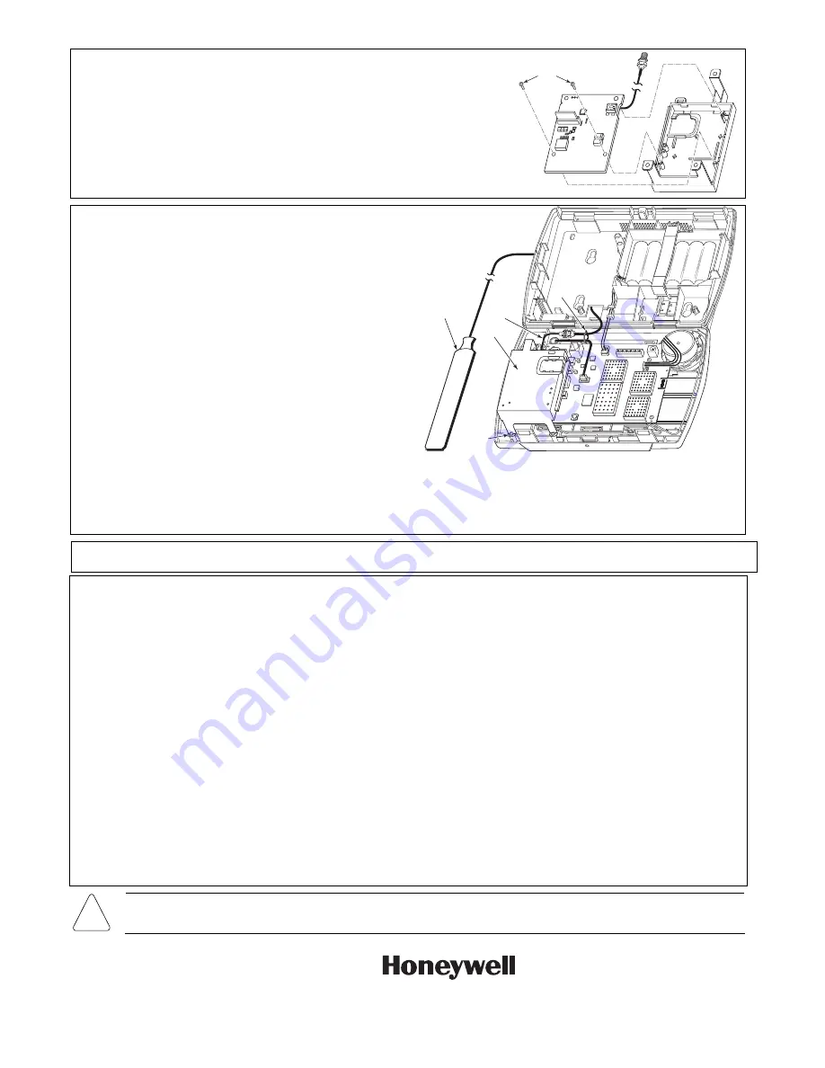 Honeywell GSM-EXT Assembly Installation Manual Download Page 2