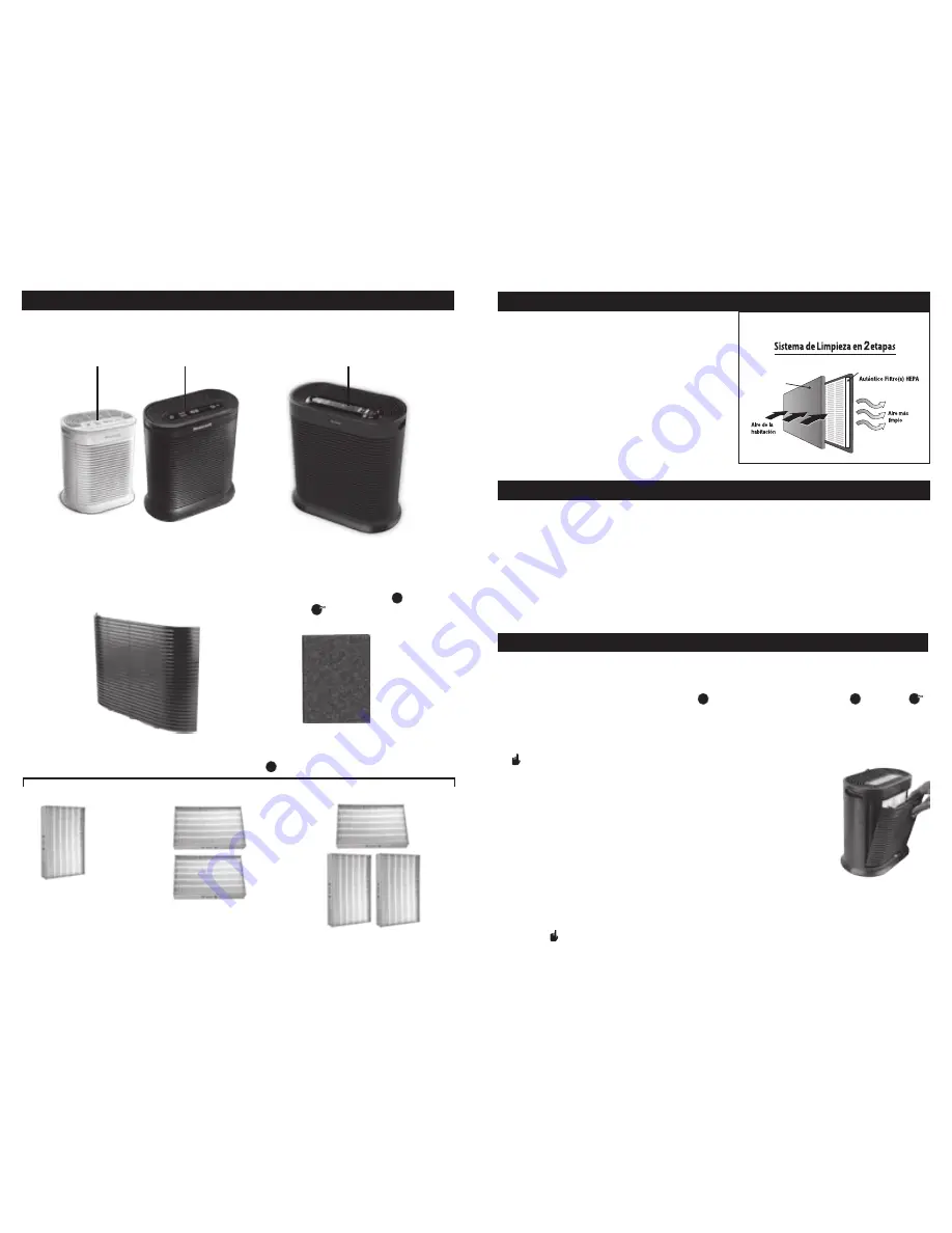 Honeywell HA106 Series Important Safety Instructions Manual Download Page 9