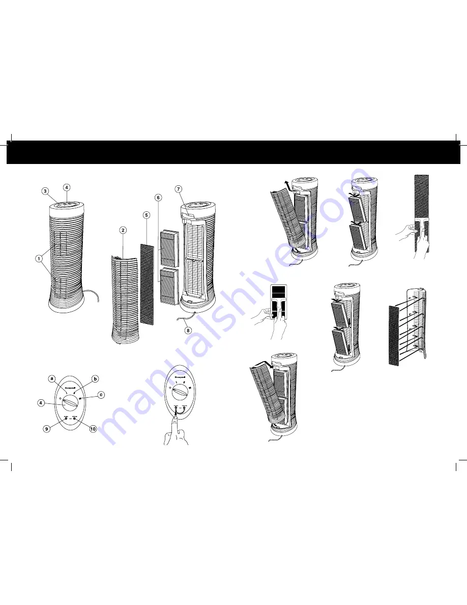 Honeywell HA150E User Instructions Download Page 3