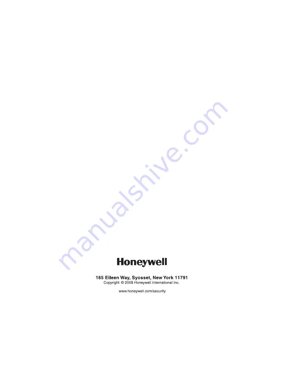 Honeywell HAS-QNH Reference Manual Download Page 16