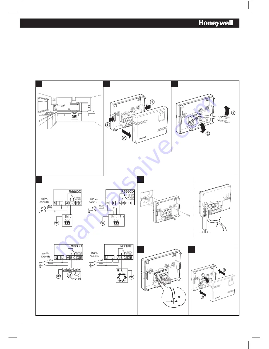 Honeywell HC60NG Installation Manual Download Page 4