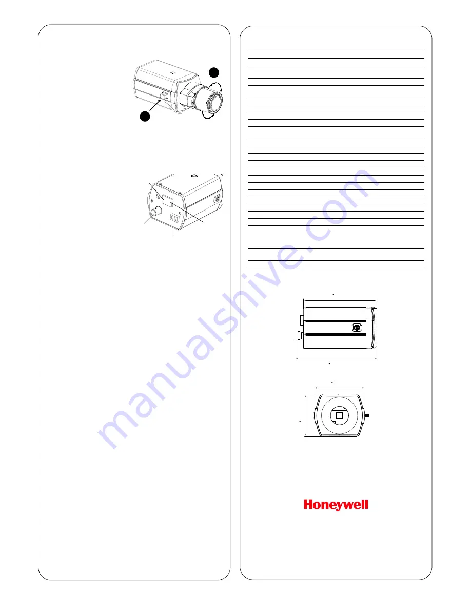 Honeywell HCC10 Quick Installation Manual Download Page 2