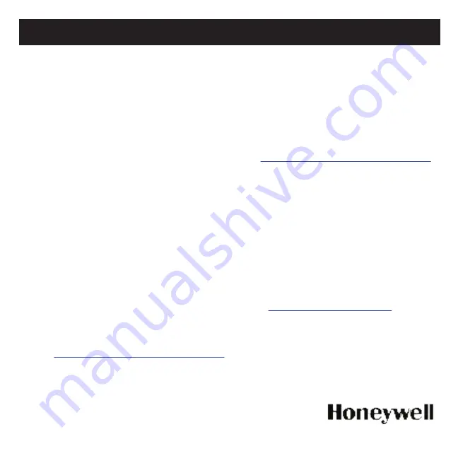 Honeywell HCHD-310 Installation Manual Download Page 10