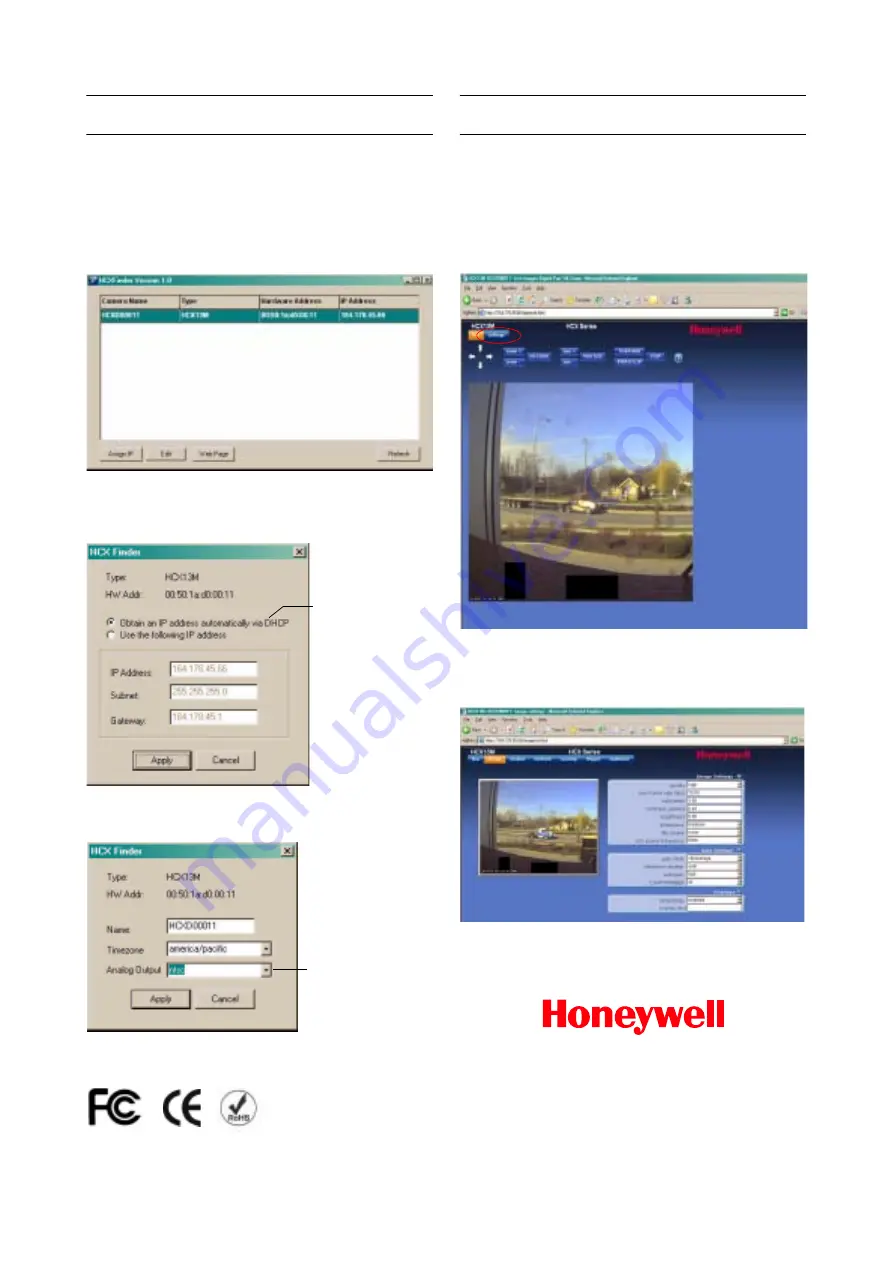 Honeywell HCX Series Quick Install Manual Download Page 2