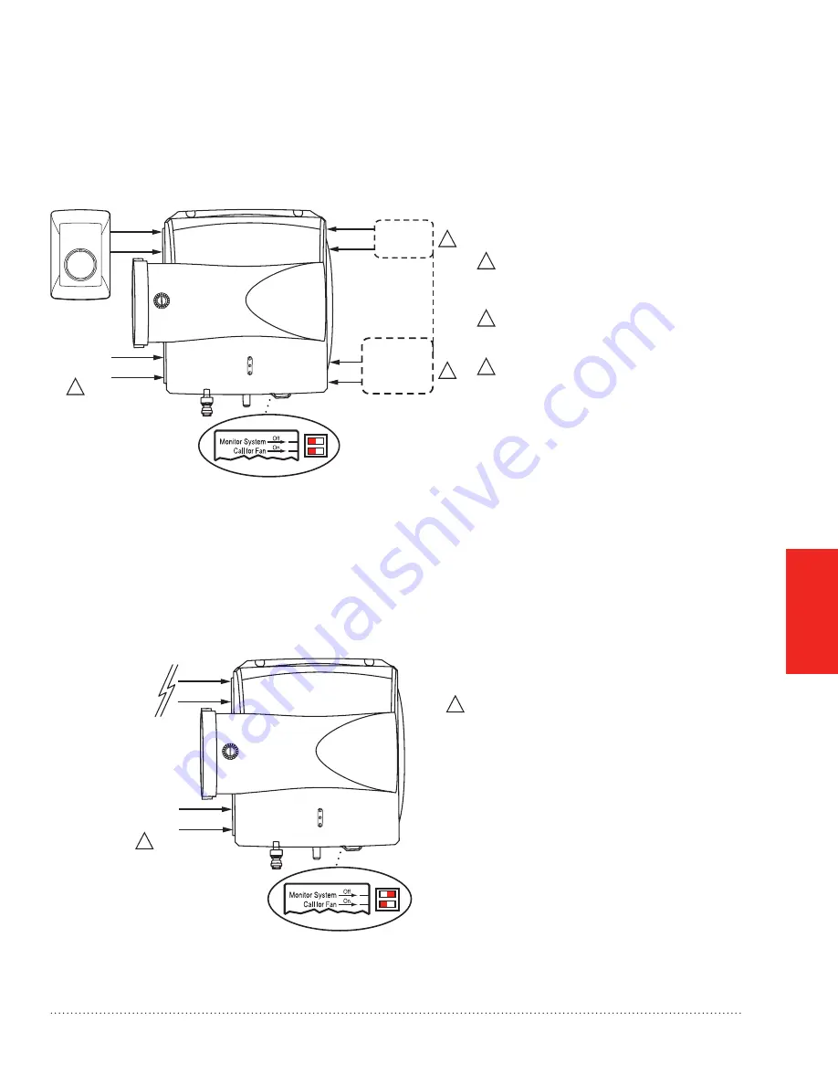 Honeywell HE 300 Professional Installation Manual Download Page 49