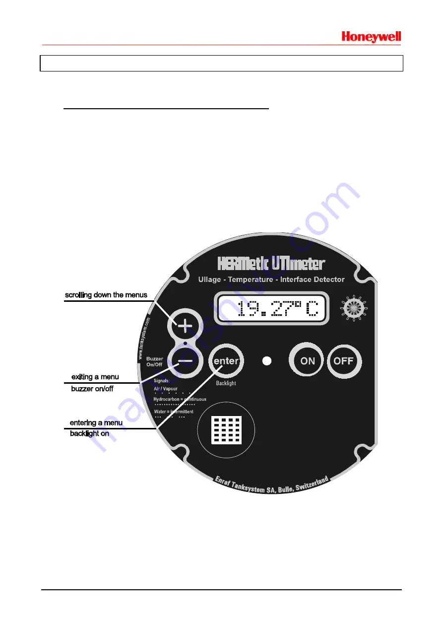 Honeywell HERMetic UTImeter Gtex Chem IIC Operation And Service Manual Download Page 28