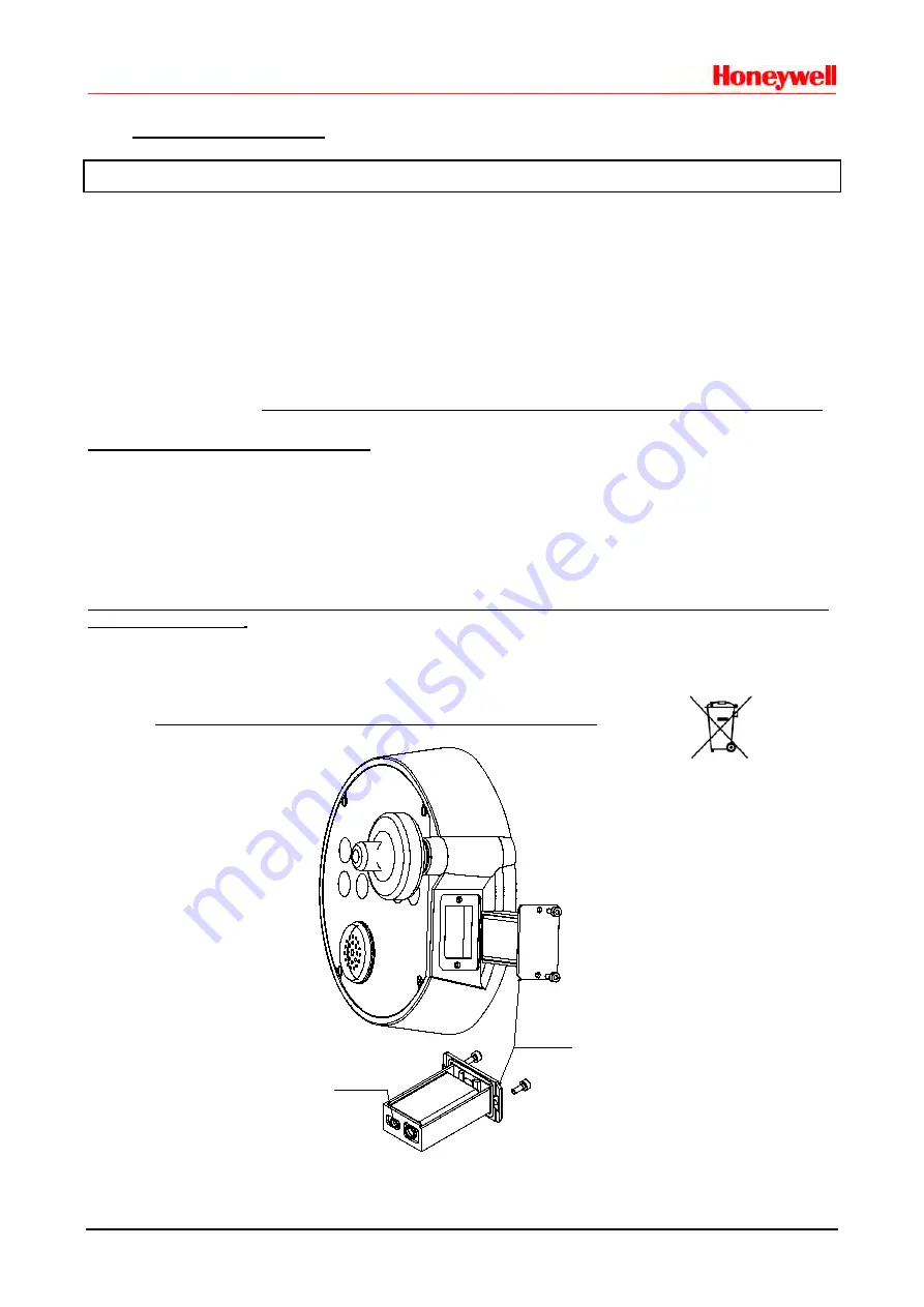 Honeywell HERMetic UTImeter Gtex Chem IIC Operation And Service Manual Download Page 40