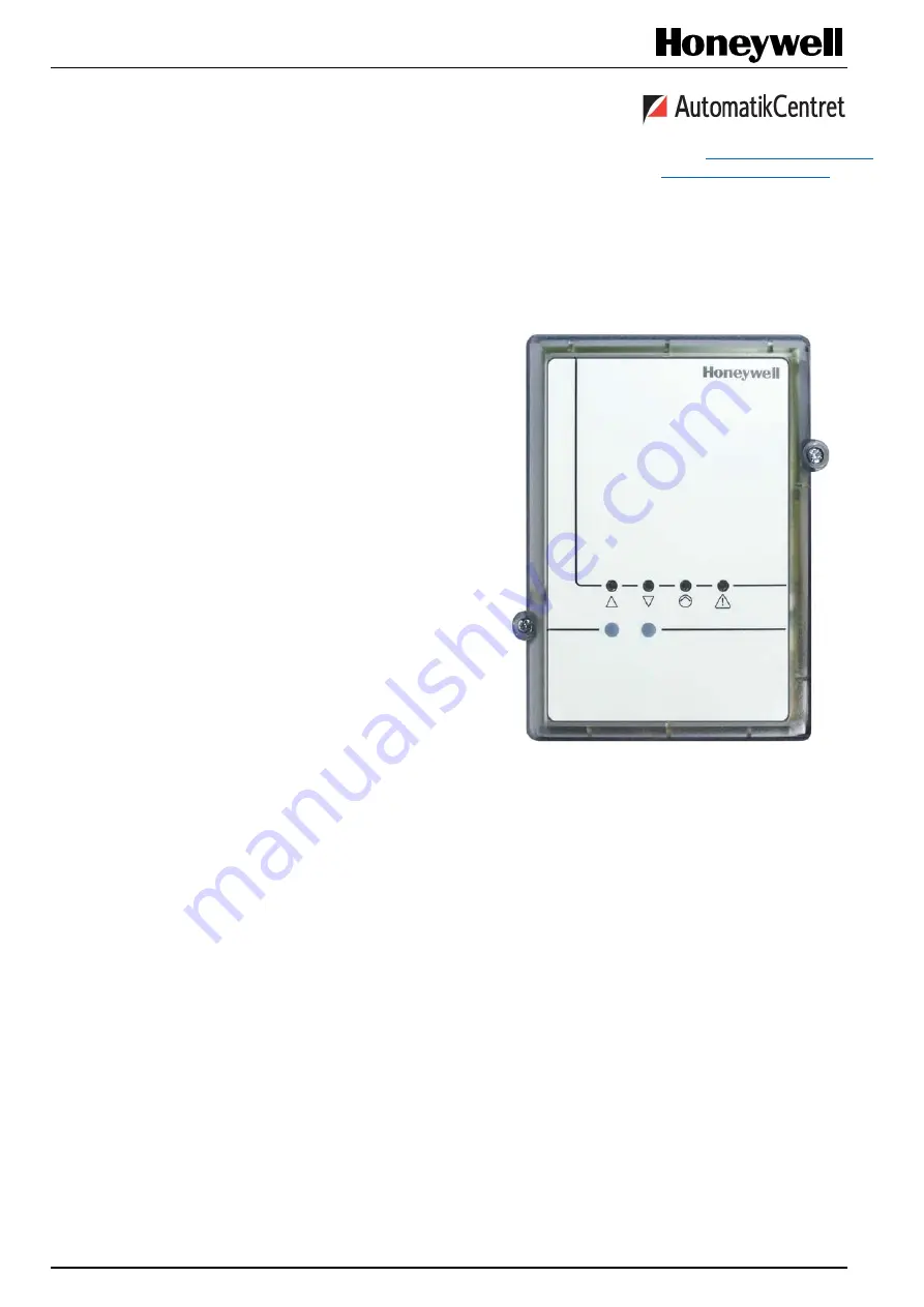 Honeywell HM 80 Installation And Operation Manual Download Page 1