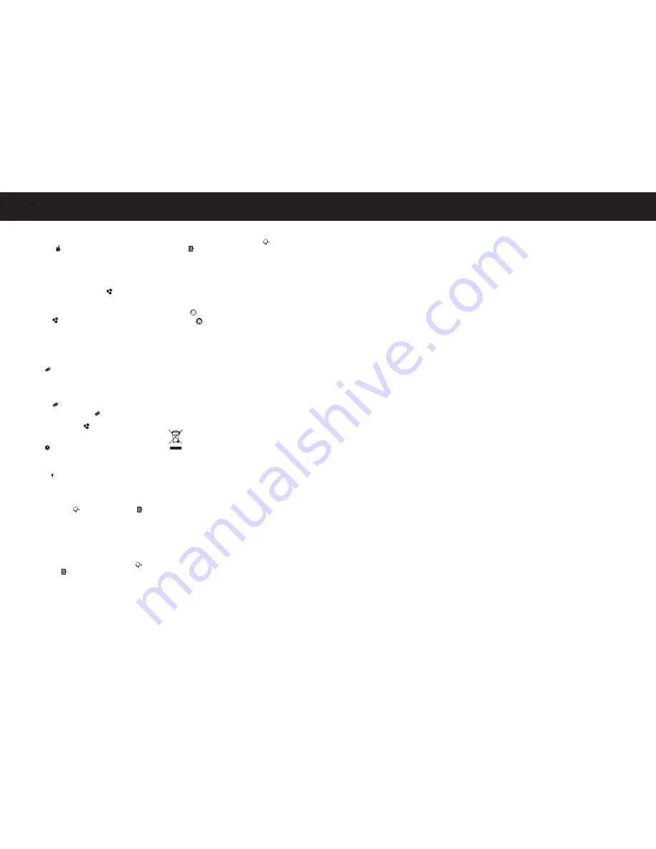 Honeywell HPA100WE Operating Instructions Manual Download Page 18