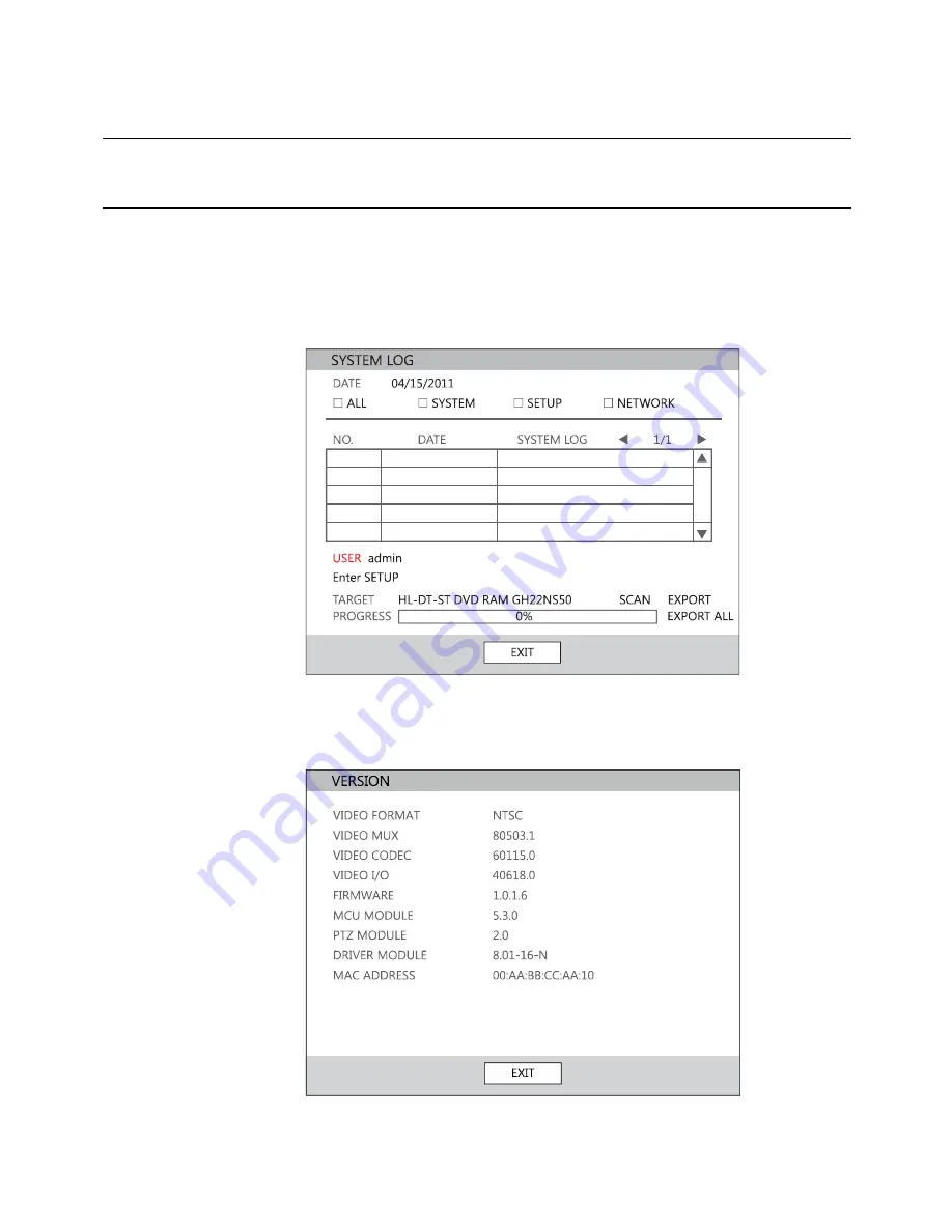 Honeywell HRDP DVR User Manual Download Page 56