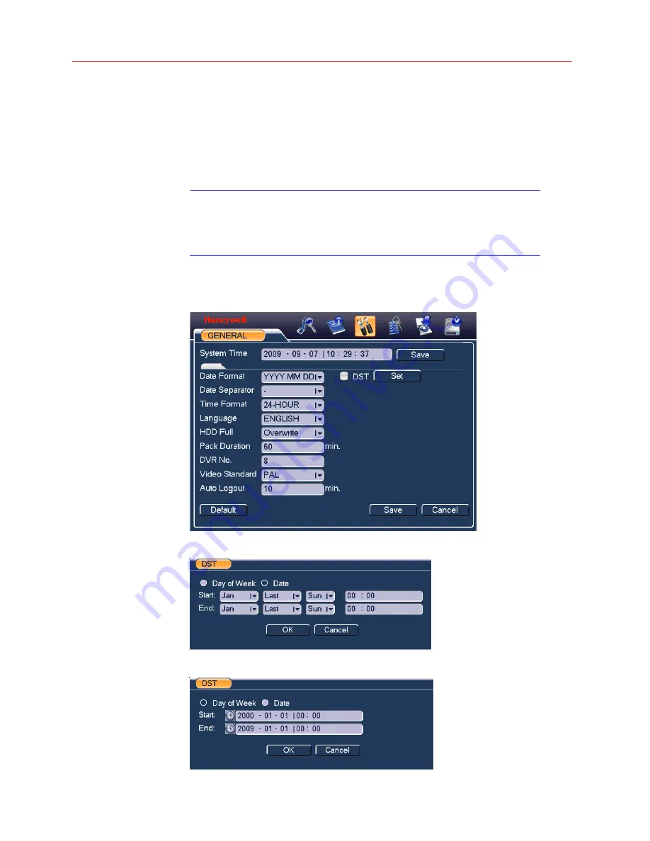 Honeywell HSVR-16 User Manual Download Page 51