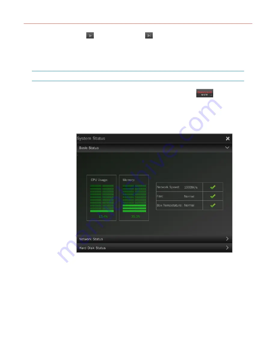 Honeywell hus-nvr-1032-e User Manual Download Page 61