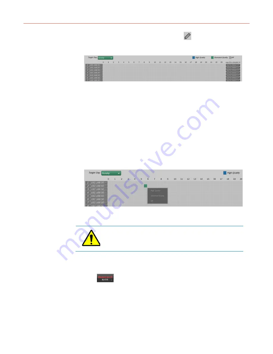 Honeywell hus-nvr-1032-e User Manual Download Page 65