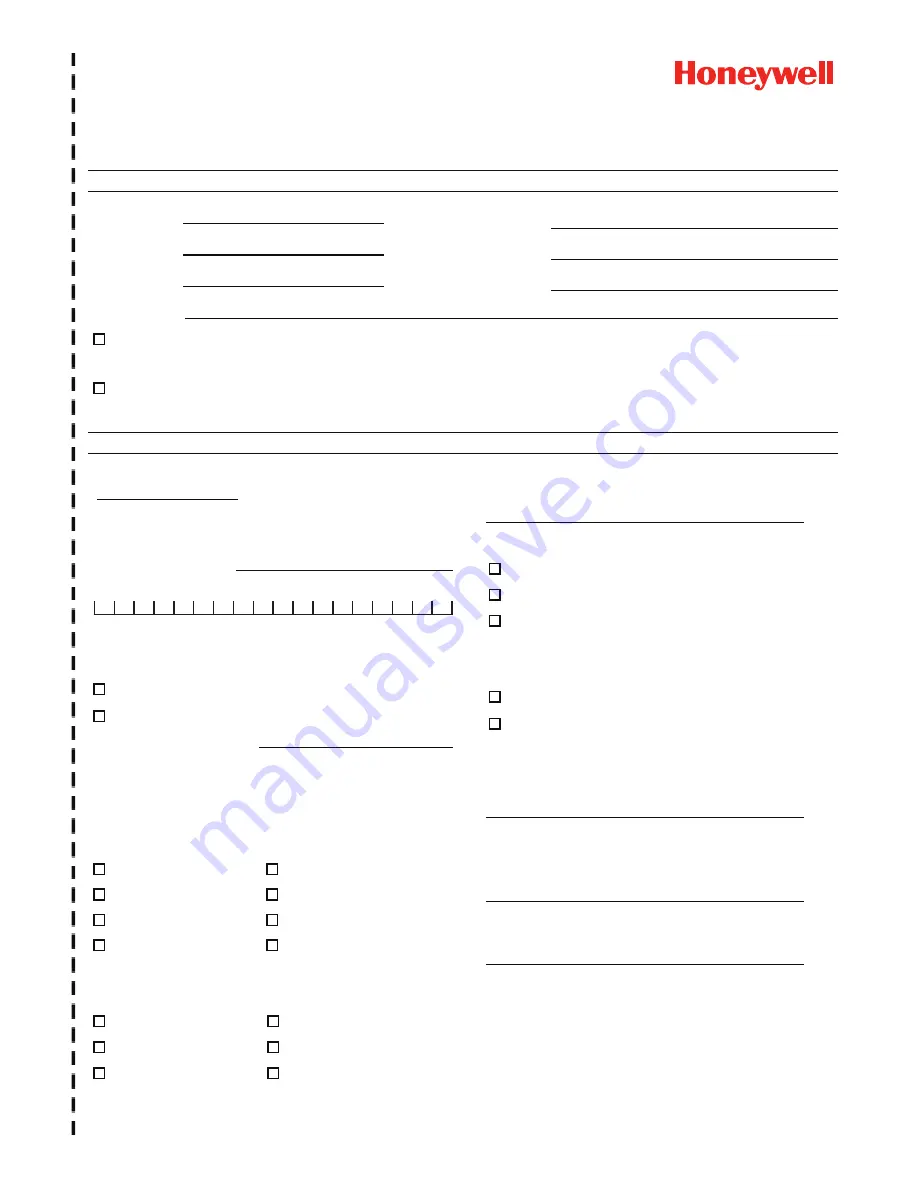 Honeywell HW3000 Owner'S Manual Download Page 45