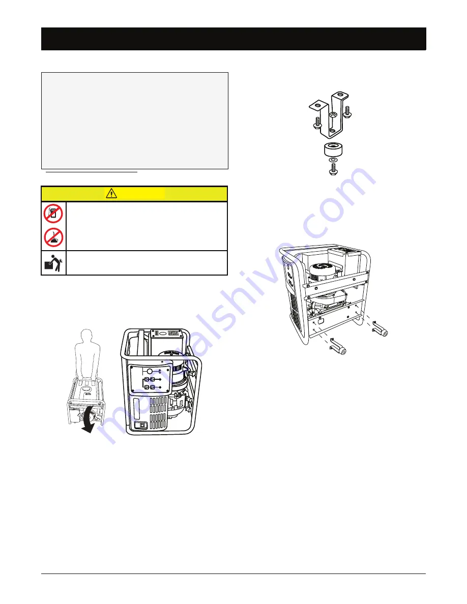 Honeywell HW4000 - Portable Generator NOT Owner'S Manual Download Page 13