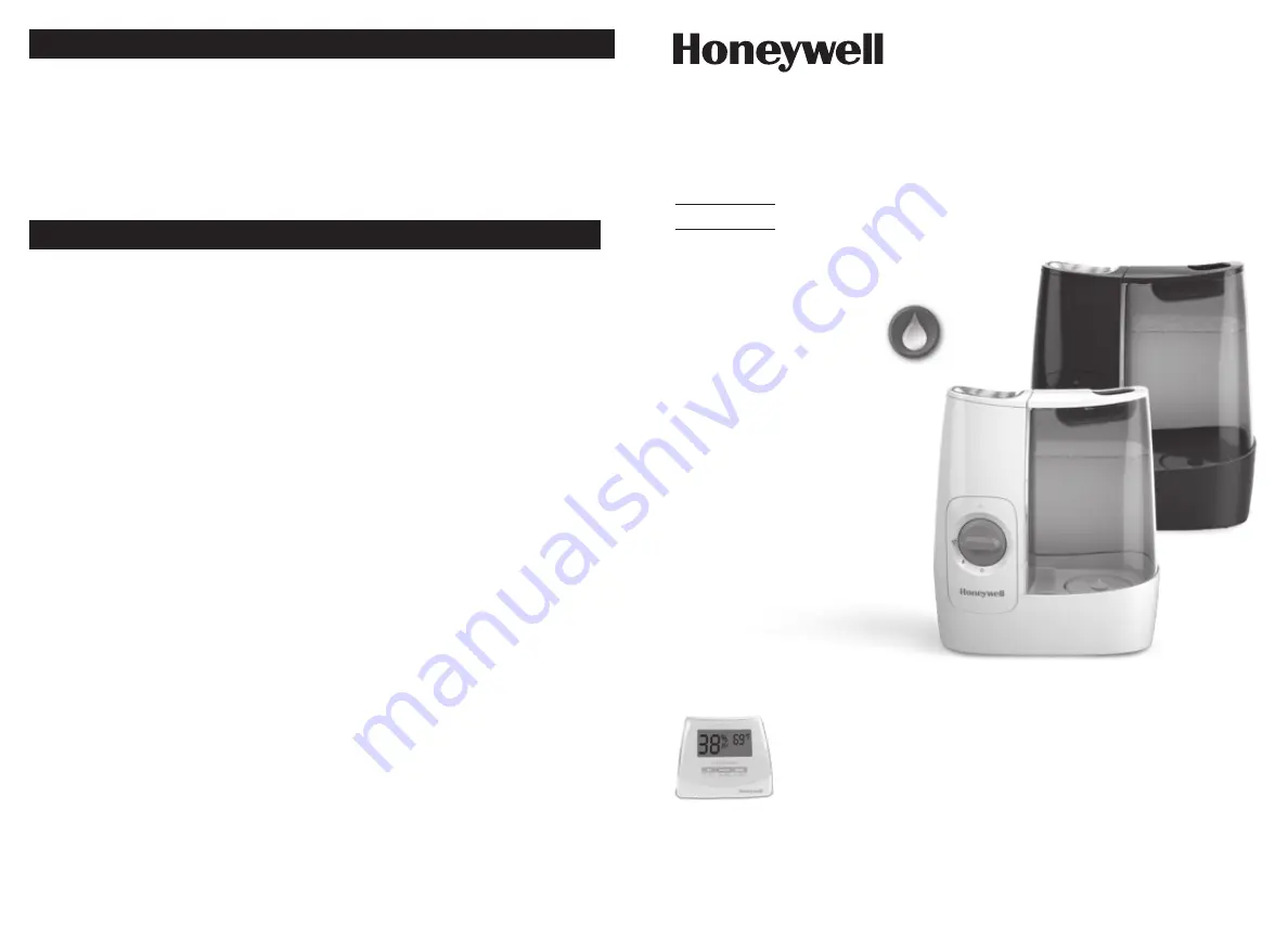 Honeywell HWM845 series Instruction Manual Download Page 6