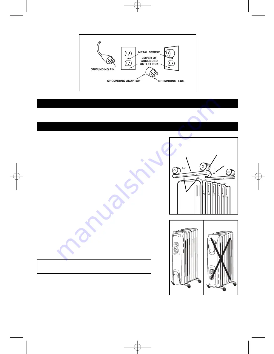 Honeywell HZ-605c series Assemble And Operating Instructions Download Page 2