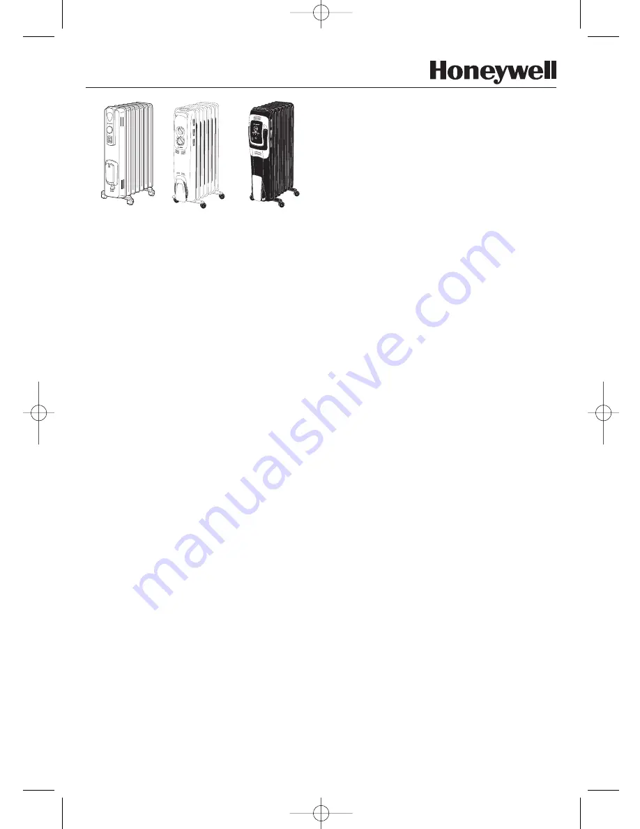 Honeywell HZ-605c series Assemble And Operating Instructions Download Page 7