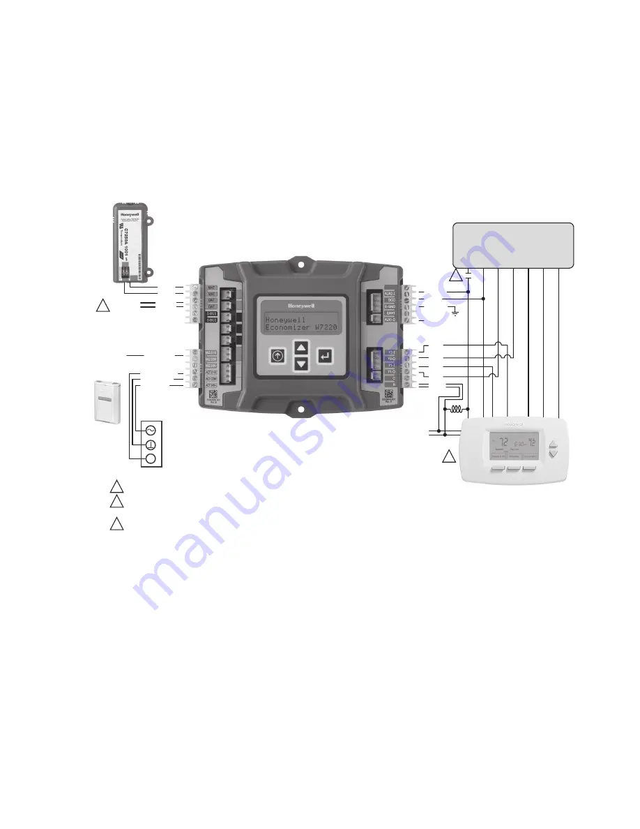 Honeywell JADE W7220 Installation Instructions And Operators Manual Download Page 13