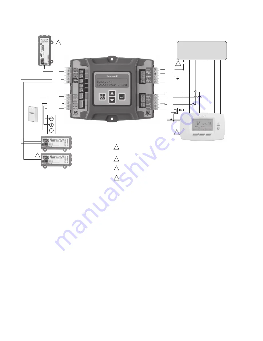 Honeywell JADE W7220 Скачать руководство пользователя страница 16