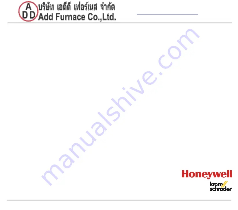 Honeywell krom schroeder IFD 258 Manual Download Page 41