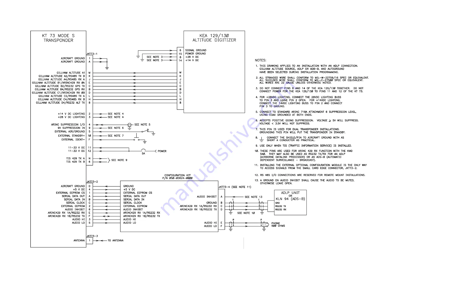 Honeywell KT73 Скачать руководство пользователя страница 45