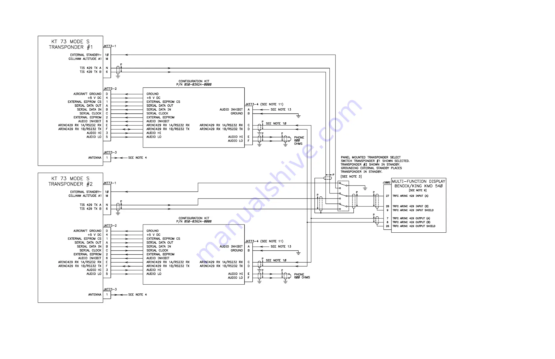 Honeywell KT73 Installation Manual Download Page 55