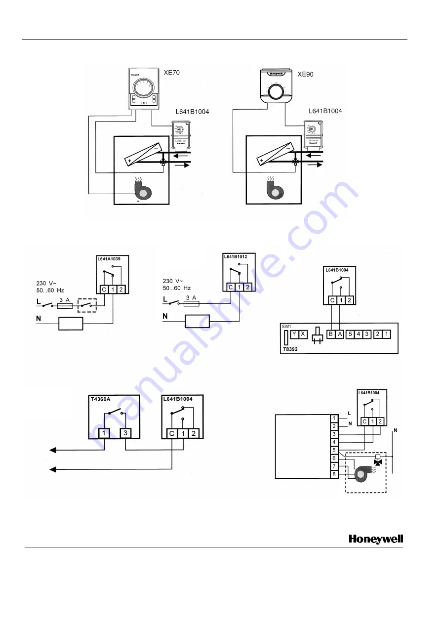 Honeywell L641AI039 Product Data Download Page 4